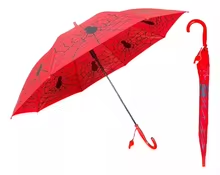 Guarda-Chuva Infantil Homem-Aranha: Automático, Resistente e com Apito Divertido!